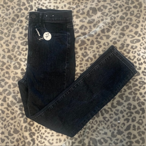 JUST ADDED Express Slim Ankle Jeans - Picture 5 of 7